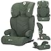 Lorelli Auto Kindersitz GT Speed mit Isofix, i-Size 100-150 cm, Mitwachsender Autositz für Kinder, Babysitz, Autokindersitz, Verstellbare Kopfstütze, Grün