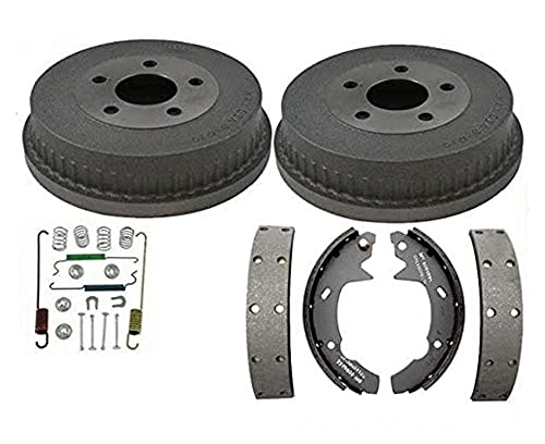Replacement Part For Ford 01-07 Taurus Only Models With Rear Drums Brake Shoes + Springs Stop Check rear Drum Brakes Only