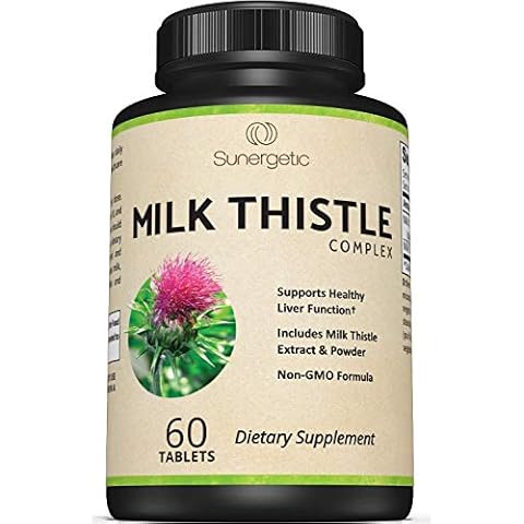 Premium Milk Thistle Complex for Healthy Liver Function Cover