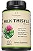 Premium Milk Thistle Complex For Natural Liver Support – Best Cleanse & Detox Formula - Powerful Milk Thistle Extract & Seed Powder For Maximum Health - Standardized Silymarin Content