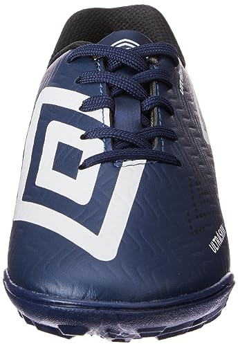 Chuteira Society, Ultraskin Junior, Umbro, Infantil, Marinho/Branco/Preto, 28