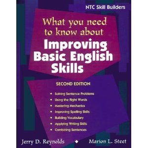 Paperback What You Need to Know About Improving Basic English Skills (NTC Skill Builders) : Annotated Teacher's Edition Book