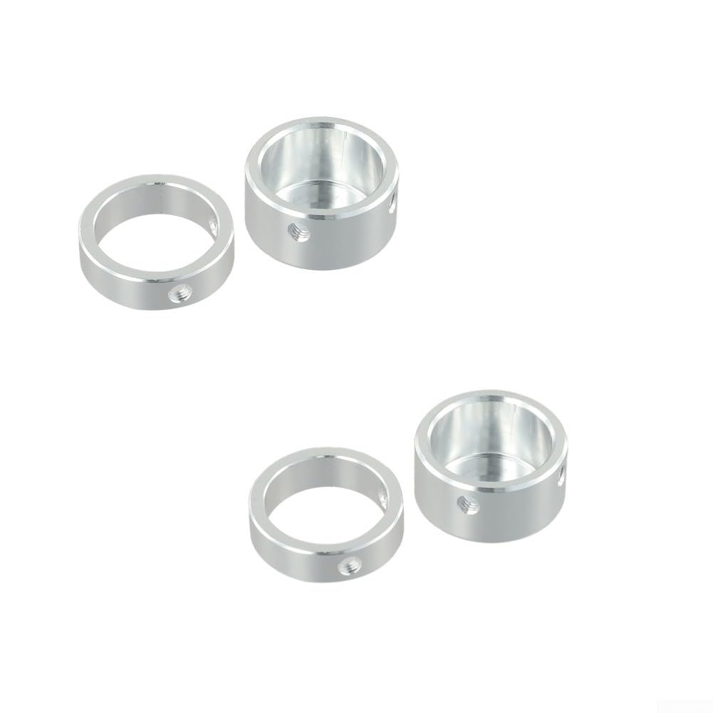 NexRen Gym Equipment Handle End Cap 2 Pack Aluminum Alloy Material Compatible With For 25mm Bar Diameter Handles