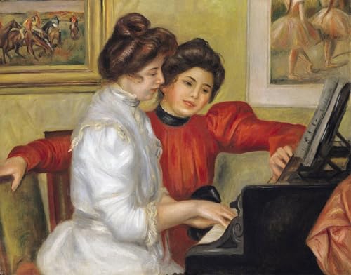 Tableau Toile Peinture Renoir Affiche Art Salon Chambre Portrait 60x90cm