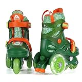 Apollo Kids My 1st Skates Adjustable - verstellbare Rollschuhe für Kinder, Größe 26-30, Roller Skates für Mädchen und Jungen, ideal für Anfänger, Trainings-Rollschuhe mit Doppelbremse