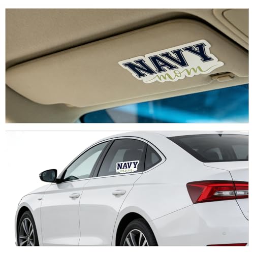 Emblemas de coche azul marino impermeables y resistentes para parachoques y cascos 7