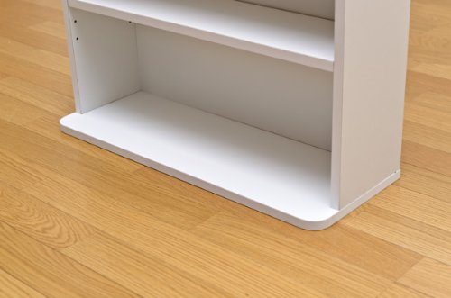 Amazon｜HMP-05WH コミックラック ハイタイプ WH【代引不可】｜本棚