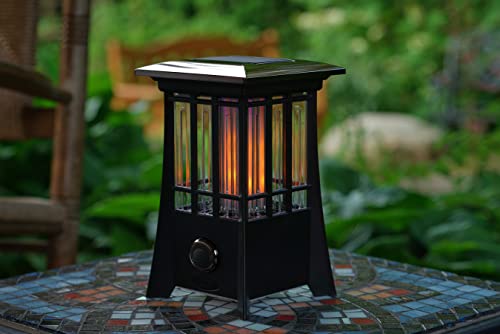 Pic Solar Flame Effect Patio Lantern Bug Zapper, ½ Acre Coverage, 2 Pack #TOP1