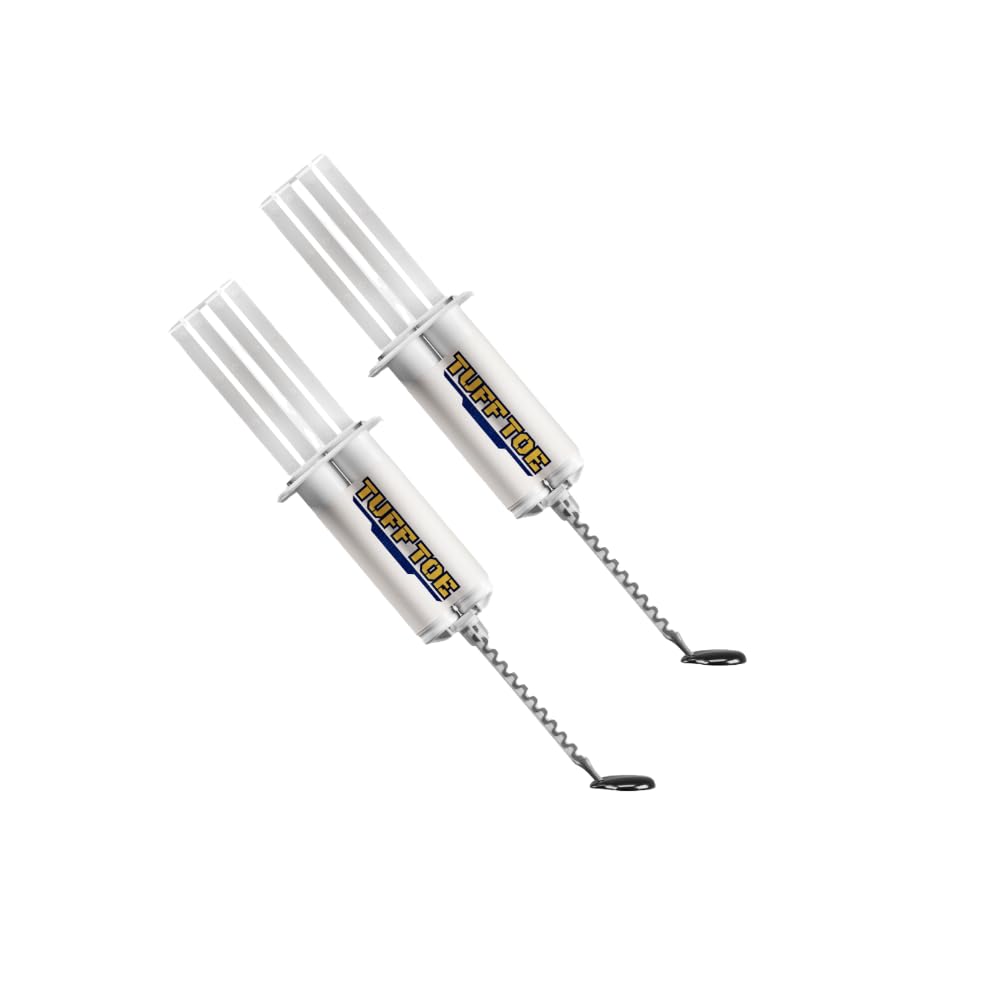 Work Boot Toe Protector & 2 Pack, Liquid Adhesive Shoe Glue for Boot Waterproofing, Protection & Repair - Heavy Duty Waterproof Cover & Shoe Protector for Any Size & Style, 2 Pack Covers 4 Toe Caps