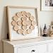 OZENT 50Pcs Unfinished Wood Circles with Concave Surfaces - Natural Round Wood Slices Blank Wooden Board for DIY Crafts, Art Supplies, Painting, Ornaments, and Home Decor