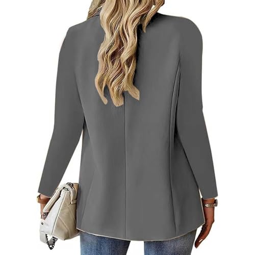 Blazers for Women Business Casual, Womens Blazers for Work Casual, Lightweight Elegant Long Sleeve Dressy Jacket2