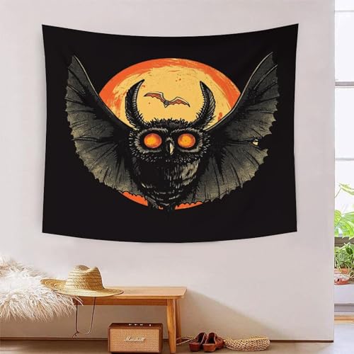 Tapisserie murale chauve-souris 3D pour decorer un dortoir de college
