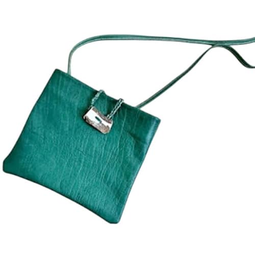 鹿の角ボタンのウォーカーズサコッシュ(グリーン)[ 神奈川県 小田原市 ]