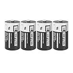 EEMB ER14250 1/2AA 3.6V 1200mAh Lithium Battery Li-SOCL₂ Non-Rechargeable XL-050F SB-AA02 LS14250 TL-5902 TL-2150 for Dogwatch Dog Collar and Some of Movement Monitor/Home Security/Alarm System (4)