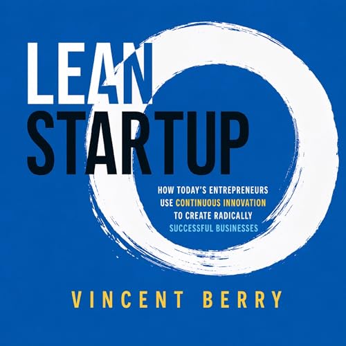 Lean Startup Audiolibro Por Vincent Berry arte de portada