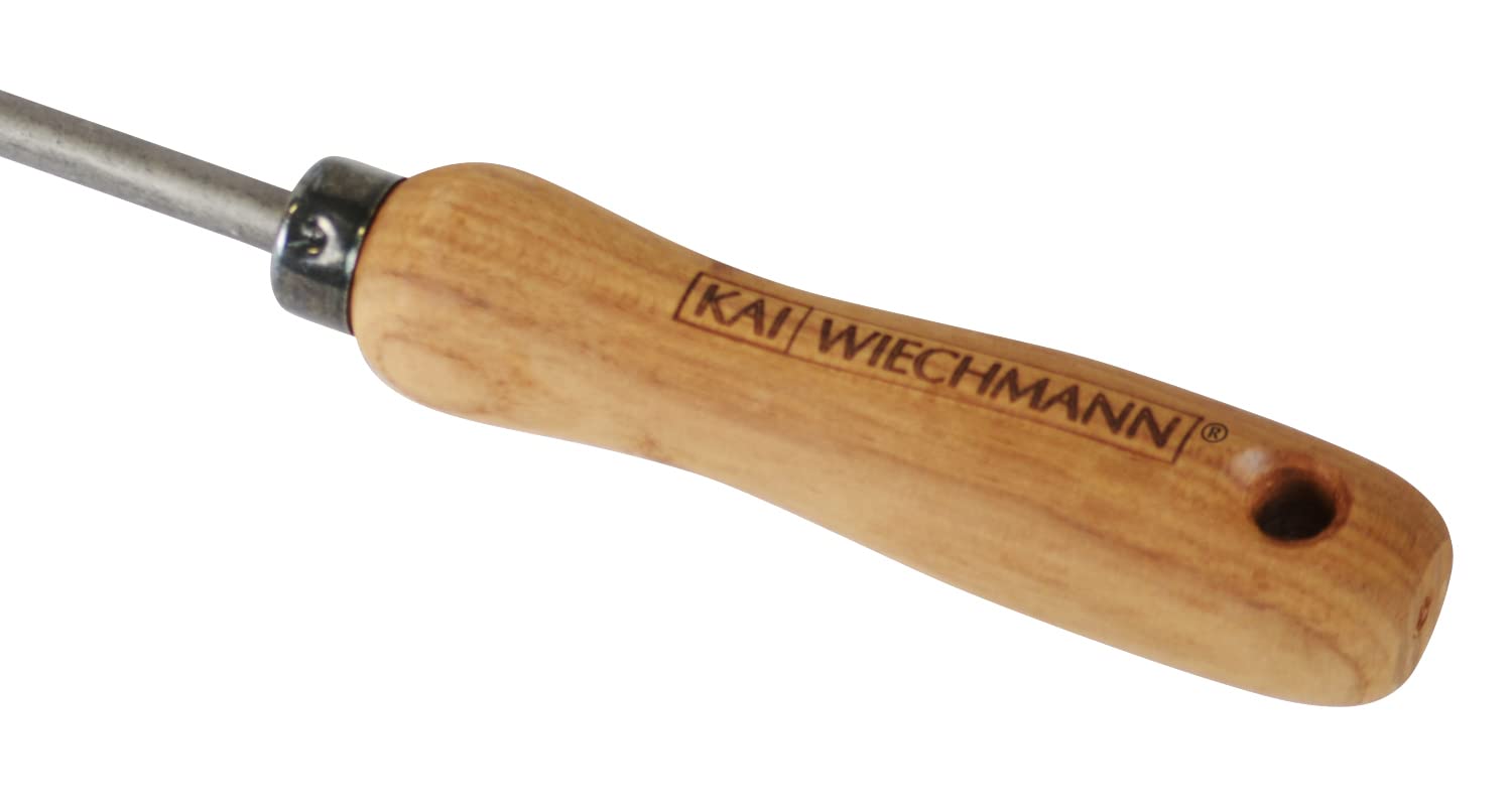 Kai Wiechmann Teak Unkrautstecher Unkrautentferner Handjäter geschmiedet Teakholz Griff Premium