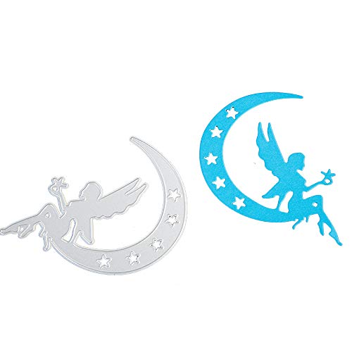 YosicilWaroom Stanzformen Metall Prägung Schablone Schablone für DIY Scrapbooking Album Stempel Papier Karte Prägung Basteln Dekoration Weihnachtsdekoration K (10.5 * 7.5cm) Cover