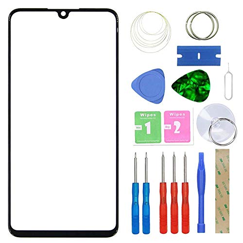 MovTEK Pantalla Repuesto Cristal Tactil Frontal Original para Huawei P30 Lite/Nova 4E 6.15 con Kit de Herramientas y Adhesivo 3M Negro