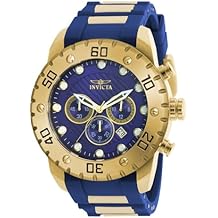 Invicta Mens 20280 Pro Diver Analog Display Quartz Blue Watch