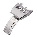 Brting 18mm Quality Stainless Steel Deployment Folding Clasp for IWC Mark for/LE Petit Prince...