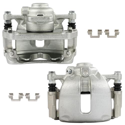Image of SCITOO 19B3320 19B3321 Front Left & Right Disc Brake Calipers w /Bracket Fit For Mini For Cooper 2007-2015, Single Piston