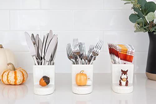 Image of Nora Fleming Hand-Painted Mini: Pumpkin Spice (Double Pumpkin) A02