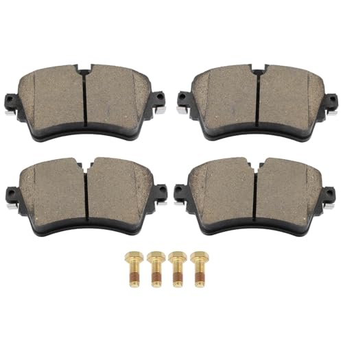 Image of cciyu D1801 Brake Pads w /Hardware Front Disc Brake Pad Set | Fit For Mini For Cooper 2014-2019,For Cooper Clubman 2016-2019