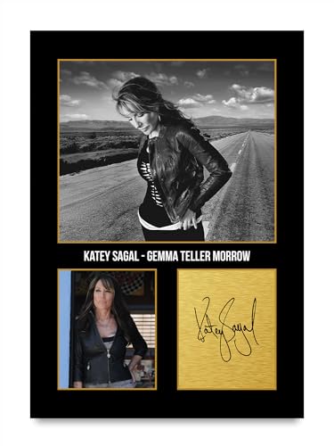 Bild: HWC Trading Katey Sagal Sons of Anarchy Gemma Teller Geschenke Gedrucktes Signiertes Autogramm Foto f�r Fans von Fernsehshows - A4 Nur Druck (ID-005889) f�r 11,99 EUR bei amazon.de