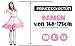 thematys® Super Mario Princesa Peach Vestir - Conjunto de Disfraces para Mujer...