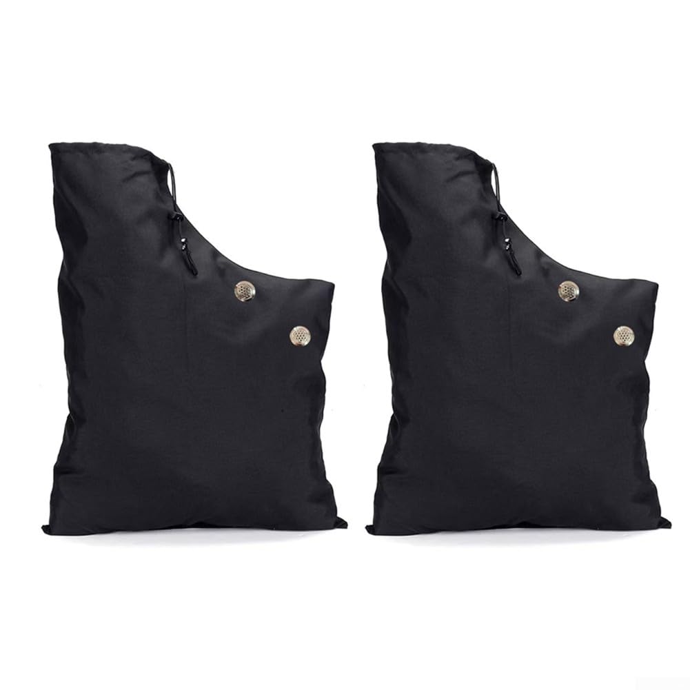 Saco de aspirador de folhas ajustável para soprador de folhas elétrico com material de