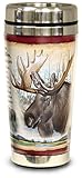 American Expedition Wildlife Steel Travel Mug - Moose