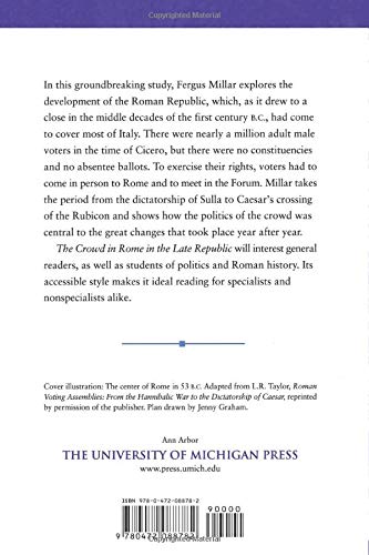 The Crowd in Rome in the Late Republic (Volume 22) (Thomas Spencer Jerome Lectures) - Image 2