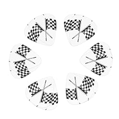 Médiators de guitare Paquet de 12 médiators de drapeaux à carreaux pour guitare électrique Guitare acoustique Diverses… - Les Beatles, Paul McCartney, John Lennon, RIngo Starr, George Harrison
