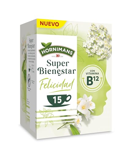 Hornimans Infusión Super Bienestar Felicidad 15 Bolsitas