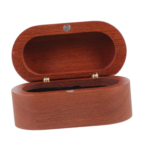 GOOHOCHY Guitar Pick Holder Wooden Box Compact and Durable Plectrum Storage Case for present for Musicians and Guitar Enthusiasts Protective and Polished Design