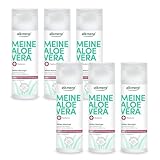 alkmene 6x mildes Aloe Vera Waschgel Gesicht mit Hyaluron 200 ml - Gesichtsreinigung vegan für...