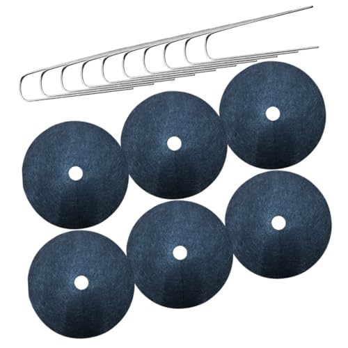 TOGEVAL 防草不織布マルチ 型地釘付 通気性 耐候性に優れた園芸用除草 果樹園 園の雑草対策用バリアファブリック