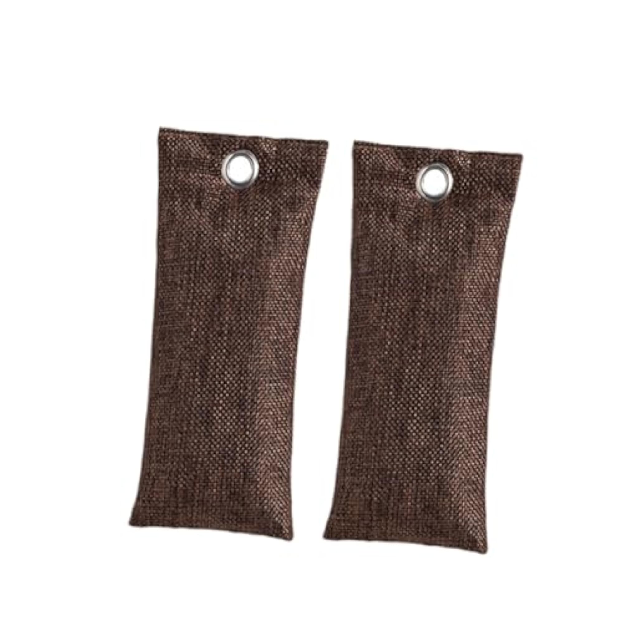 5x2x Shoe Deodorisers Bags for Sports Shoes, Coffee