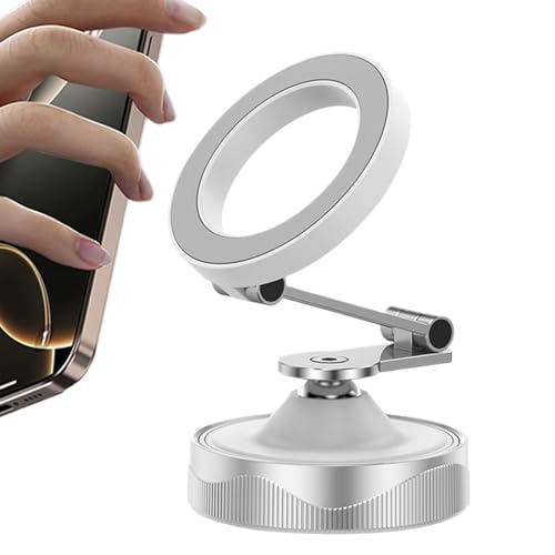 Soporte magnético para teléfono sin caídas con ventosa coche