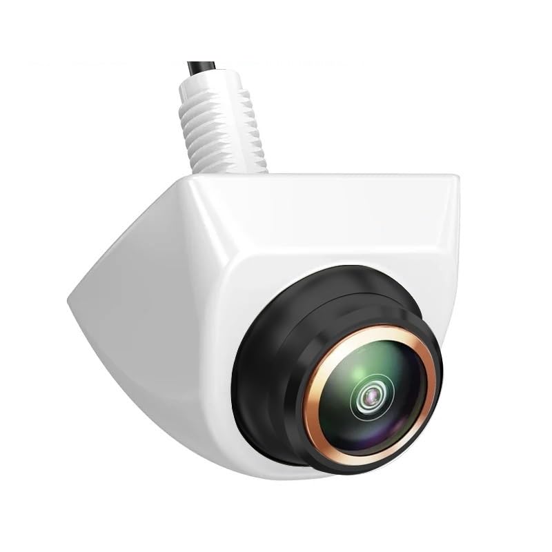 Caméra recul voiture 1080P HD anti angle mort avec lentille fisheye panoramique