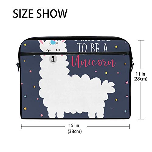 Funda para portátil de 14 a 15,4 pulgadas acolchada de unicornio 2