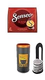 Premium Paddose für 18 Kaffeepads mit Padheber + Classic