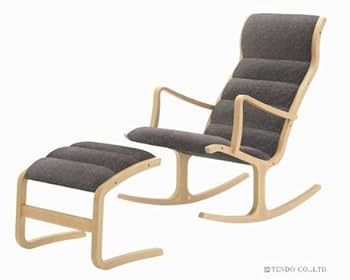 Amazon｜ロッキングチェアー（ナチュラル色） 国産品 天童木工