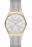 Skagen Herrenuhr Grenen Ultra Slim 2-Zeiger-Werk mindestens 50 % recycelter Edelstahl goldfarben, SKW6825