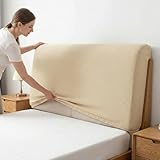▶COUVERTURE DE TÊTE DE LIT:Housse de tête de lit extensible est faite avec un fond élastique,facile à couvrir et à enlever,et offre une bonne protection pour votre dossier