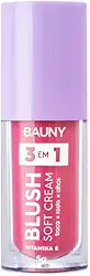 Bauny - Blush Líquido Soft Cream 3 Em 1 Princess 5g