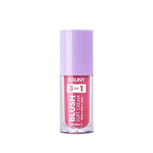 Bauny - Blush Líquido Soft Cream 3 Em 1 Princess 5g