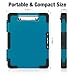 Sooez Toughest Clipboard with Storage, Internal Pen Pouch Included, Letter/ A4 Size, Shockproof Heavy Duty Plastic Clip Boards 8.5x11”, High Capacity Clipboards Box Case for Contractor Trucker Driver