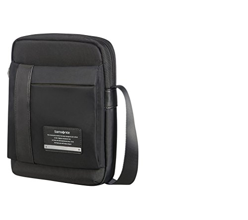 Image of SAMSONITE Openroad Nylon 21 cms Jet Black Messenger Bag (SAM OPENROAD TAB CRS 9.7 Jet BLK)