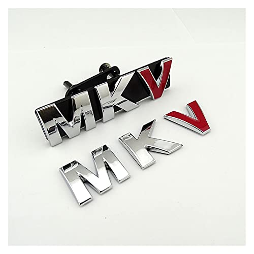 DEMANDER Auto badge geschikt voor MKV Grill auto embleem MK5 Auto-logo MKV Achterste bootsticker voor auto (Color Name… - Image 7